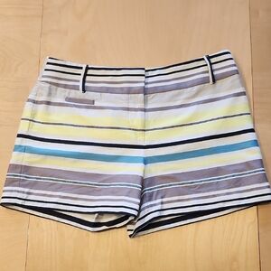 Loft- Striped Women's Shorts- Size 0